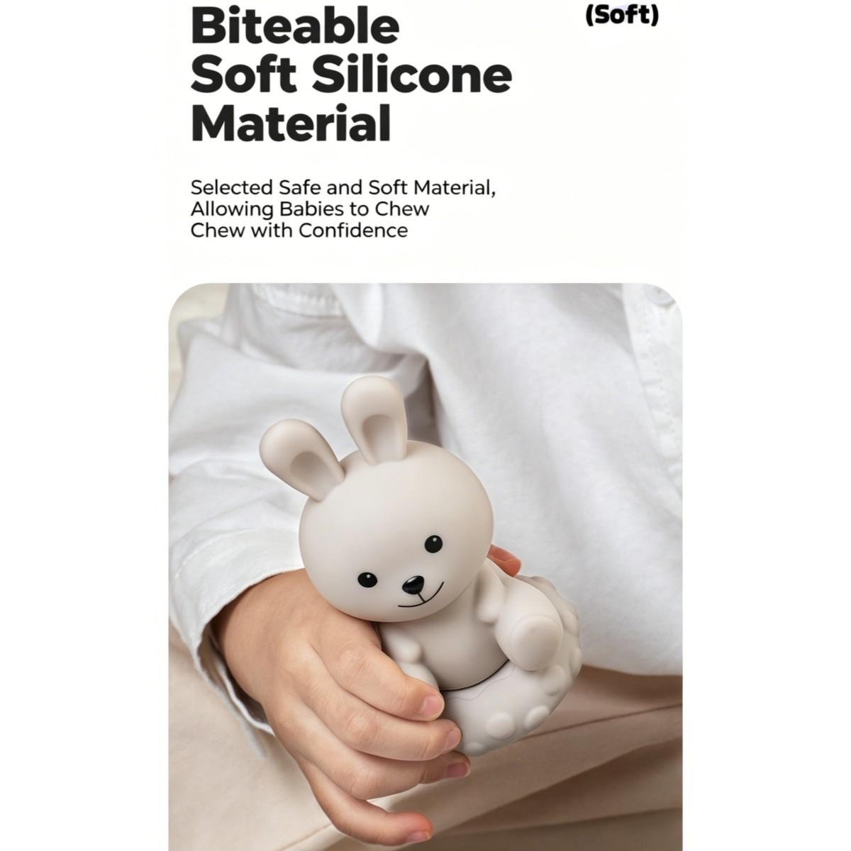 13pcs Baby Hand Grip Ball Toy, Soft Gel Blocks, Stacking Rings, Sensory Stimulus, Shape Recognition, Suitable for Kids Aged 6+ Months