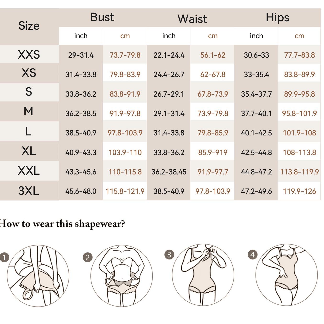 M MYODRESS Women Chest Packed And Tummy Control Shapewear With Open Eye Bodysuit