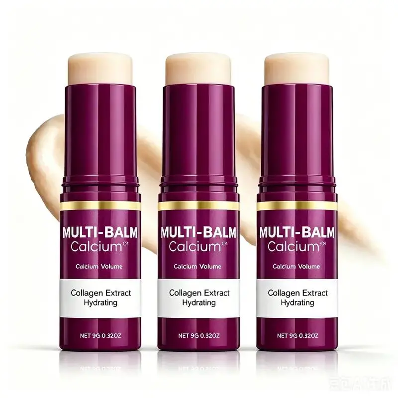 PDRN Pink Collagen Volume Multi Balm | All In OneVolufiline, PDRN, NAD Stick for Youthful-Looking, HelpingLook of Fine Lines, Firming Care, Anti-Aging Care | ForUnder-Eyes, Neck, Forehead, Smile Lines, Lip Care | KoreanSkincare