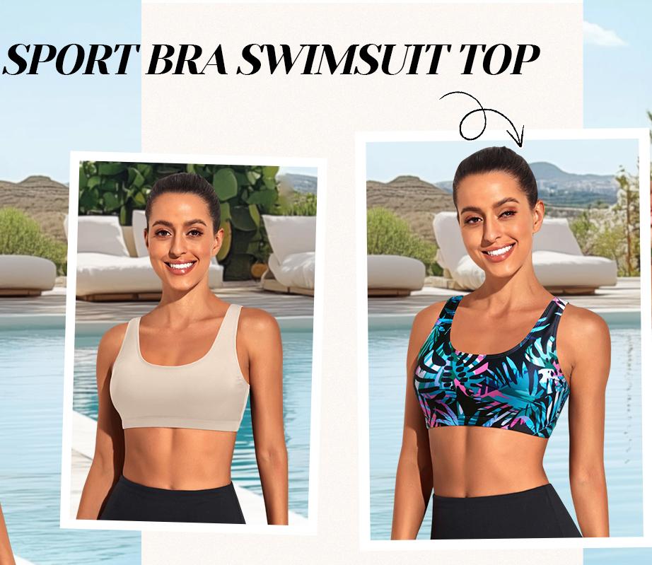 Tempt Me Women Sports Bra Bikini Top Push Up Scoop Neck Bathing Suits Top for Teen Girls Tempt Me Women Sports Bra Bikini Top Push Up Scoop Neck Bathing Suits Top for Teen Girls