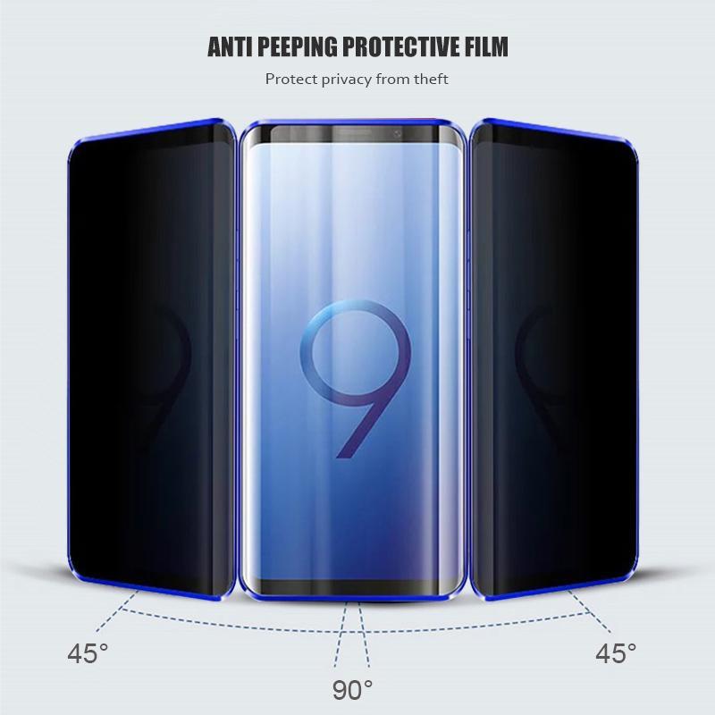 Anti Peeping Magnetic Case for Samsung S25 S24 S23 S22 S21 Ultra Note 20 S23 FE Double Sided Tempered Glass Cover