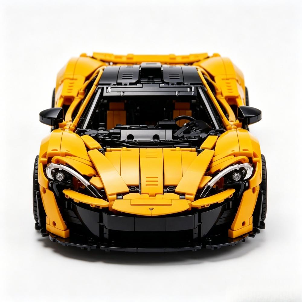 Technic  P1 Hypercar Building Set, Scale Model Car Kit for Adults to Build, Collectible Vehicle with V8 Piston Engine and 7-Speed Gearbox, Gift for Men, Women, Him or Her 42172 P1 building kit for birthday/Christmas gift  P1 building blocks gift for car l