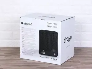Drobo 5N2 high speed network storage supports dual network ports 5-bay