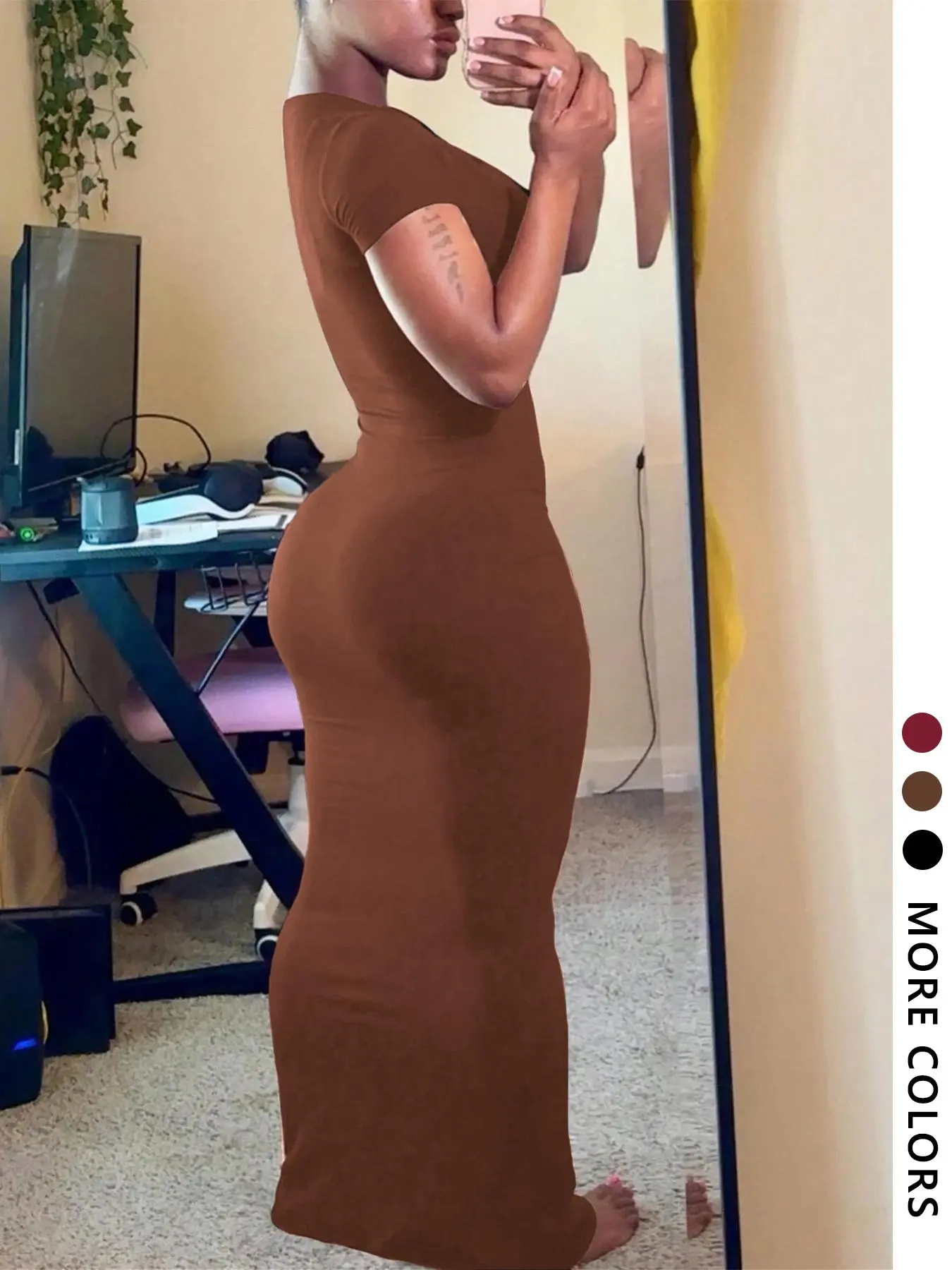 tight summer dress HTD Women Sexy Bodycon Maxi Casual Slim Spaghetti Strap Slip Backless Long Dresses BDHB S : Clothing, Shoes & Jewelry 5PLEASE NOTE Slim Fit Sling Bodycon Mini