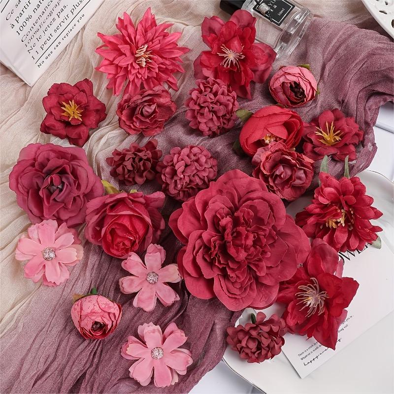 21pcs Combination Set Silk Flower Head