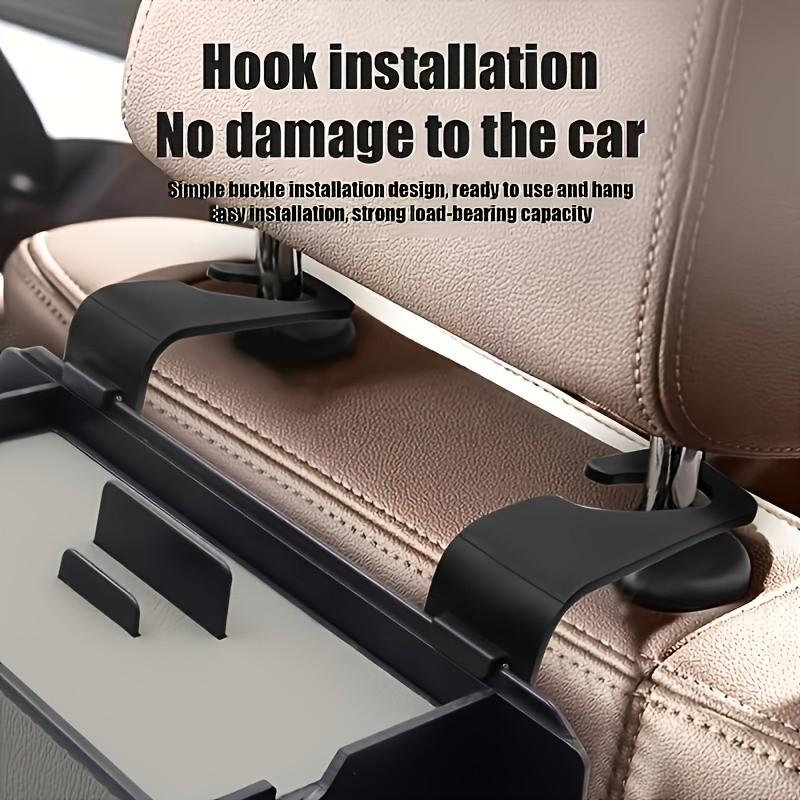 Car Rear Seat Hanging Storage Box, with Tissue Holder & 2 Cup Holders, Compact Interior Organizer, Simple Design, Essential Vehicle Accessory, Car Organization Accessories, Car Organizer Back Seat, Car Organizers and Storage