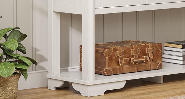 【SPOTLIGHT DAY】ONBRILL 48'' Sideboard With Storage Shelves And 2 Drawers & Cabinets For Kitchen, Hallway