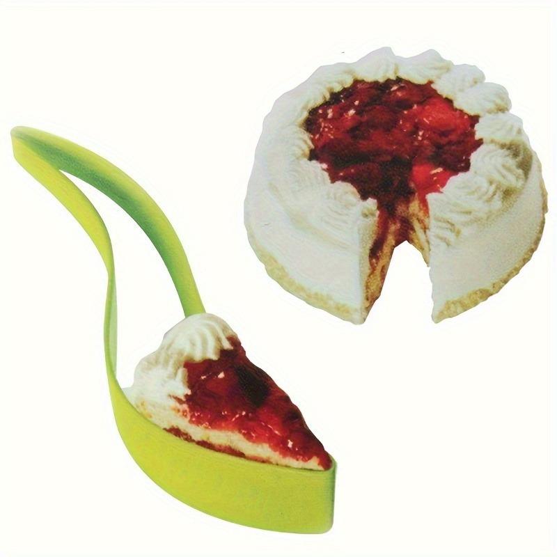 1pc Polypropylene Cake Knife and Server Set - Easy One-Piece Cake Slicer and Server Tool for Effortless Cutting and Serving - Durable PP Material - Ideal for Parties and Events