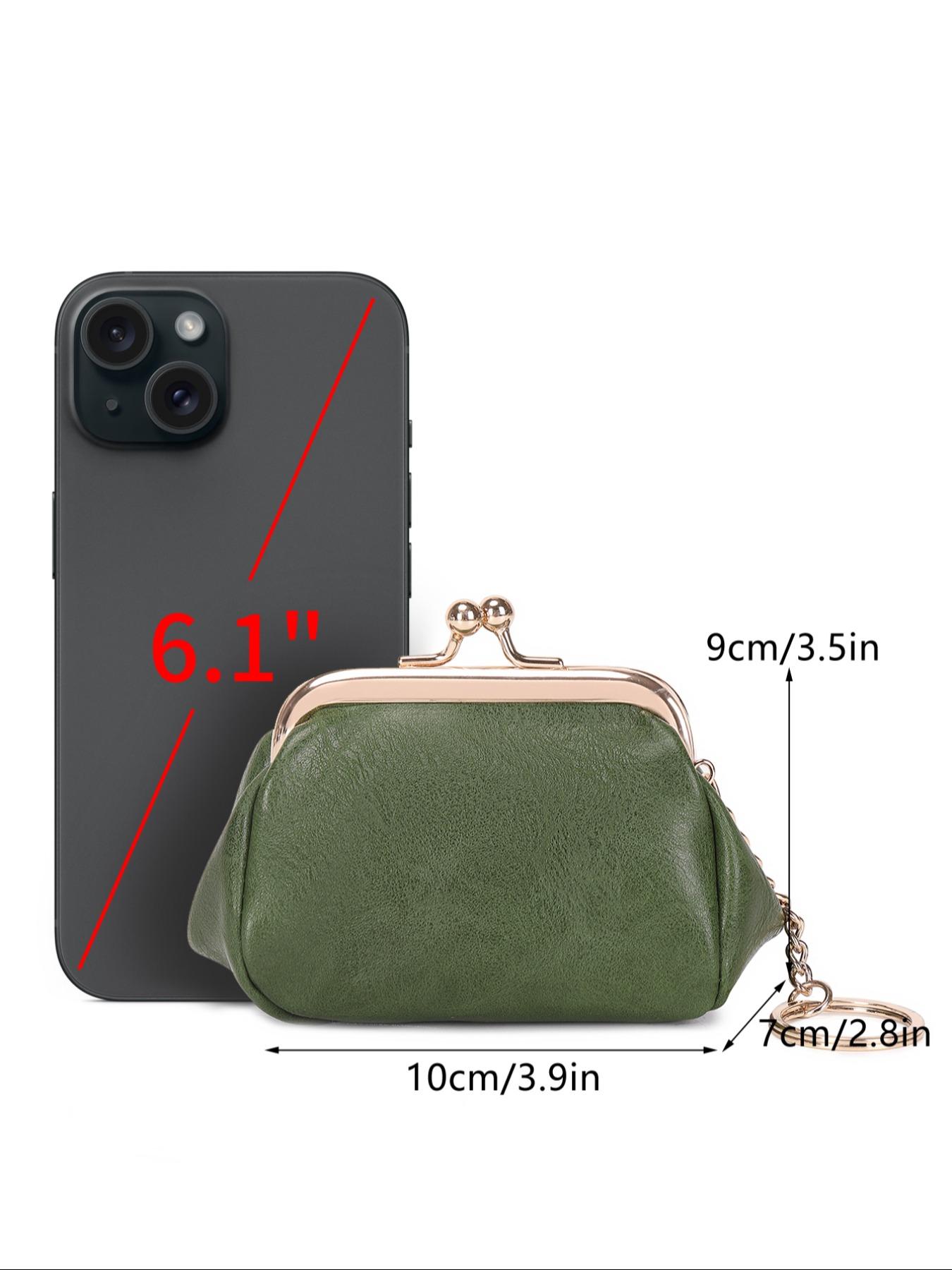 Women's Fashionable Solid Color Chain Strap Wallet, Casual Versatile Coin Purse for Daily Used, Trendy All-match & Exquisite Wallet for Birthday Gift, Elegant Fashion Wallet