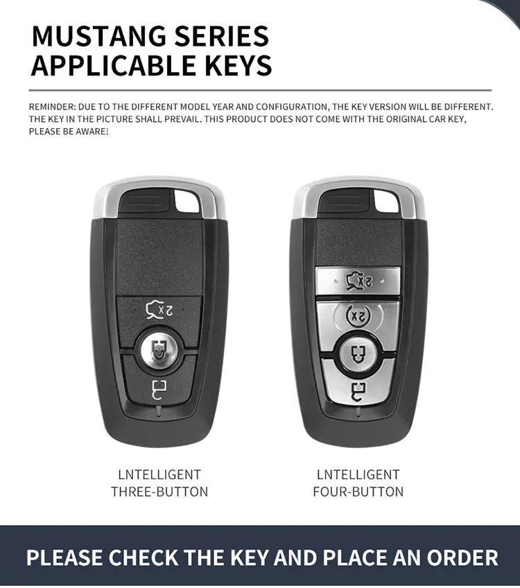 Zinc Alloy Car Remote Key Case For Ford Raptor F150 Remote Control Protector For Ford F-150 RAPTOR Car Key Cover Car Accessories