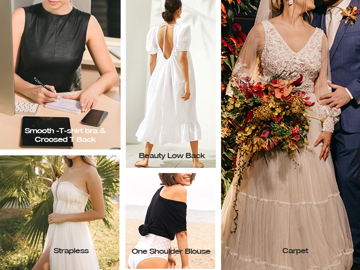 Wingslove Women's Solid Color Detachable Straps Comfort Full Figure Underwire Basic Bra