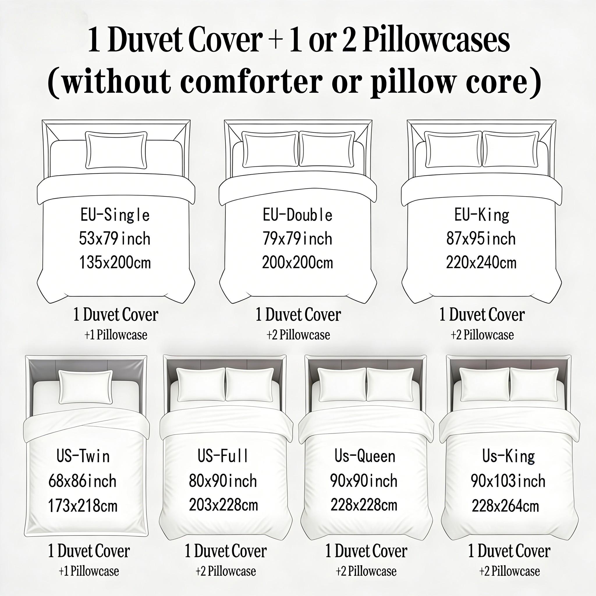 2/3 Piece Watercolor Lotus Leaf Duvet Cover Set, Green Lotus HD Digital Print Bedding Set, Soft Breathable Comforter Cover with Zipper & Corner Ties for Bedroom & Dorm (Comforter Not Included)