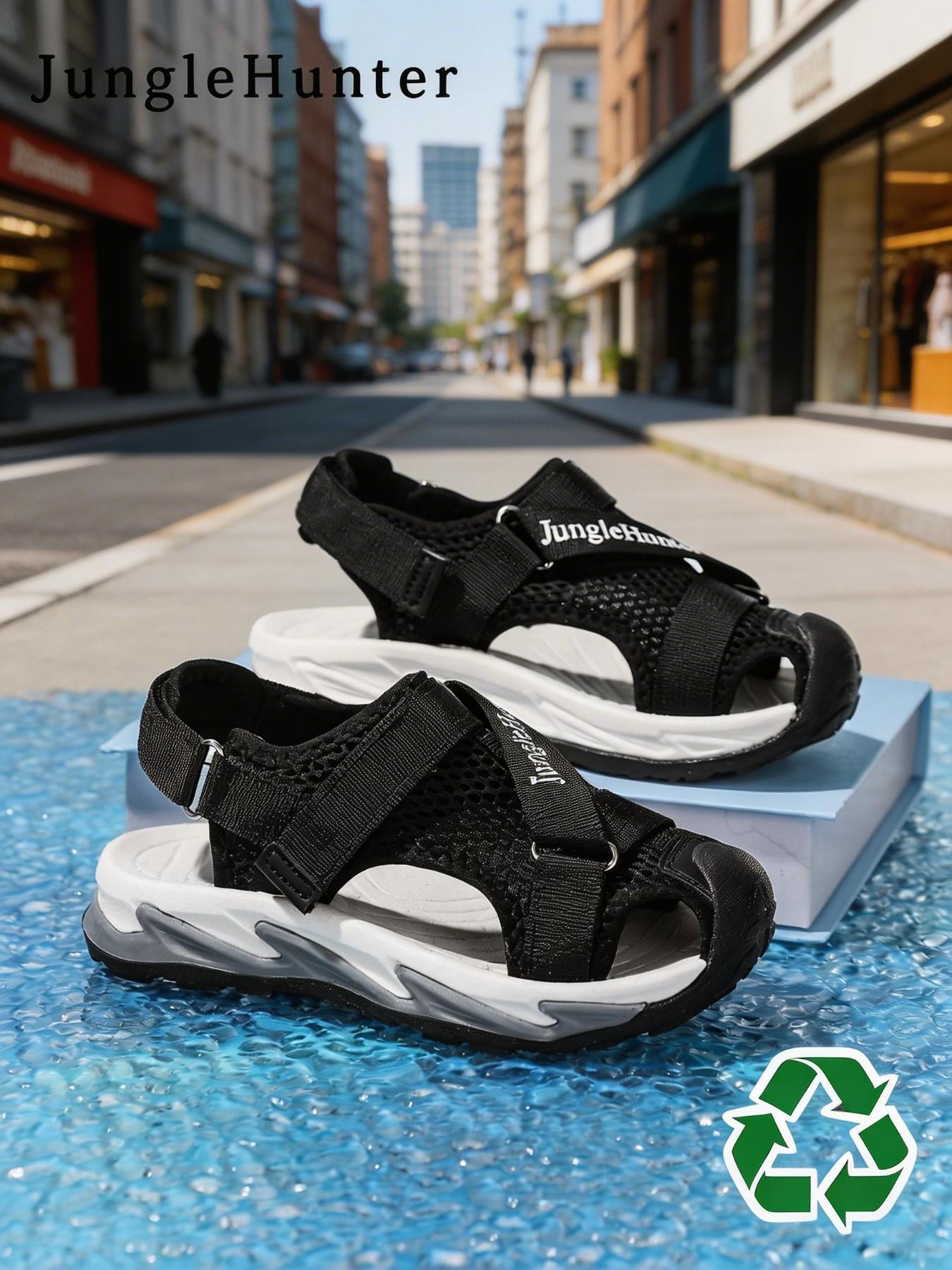 Sport Sandals, Open-Toe Summer Beach Shoes, Boys Girls Casual Outdoor Sports, Toddler Youth Lightweight Comfortable, Breathable Sandals