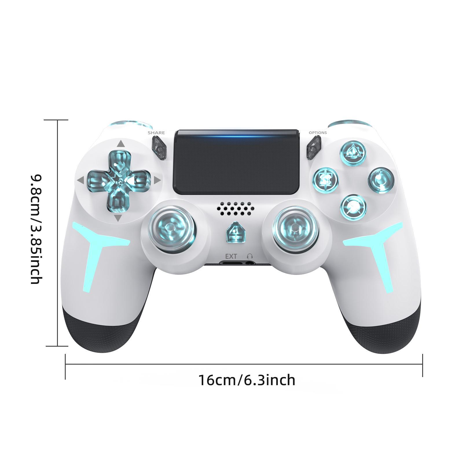 GAMINJA Wireless Game Controller with Six-Axis Gyroscope, Dual
