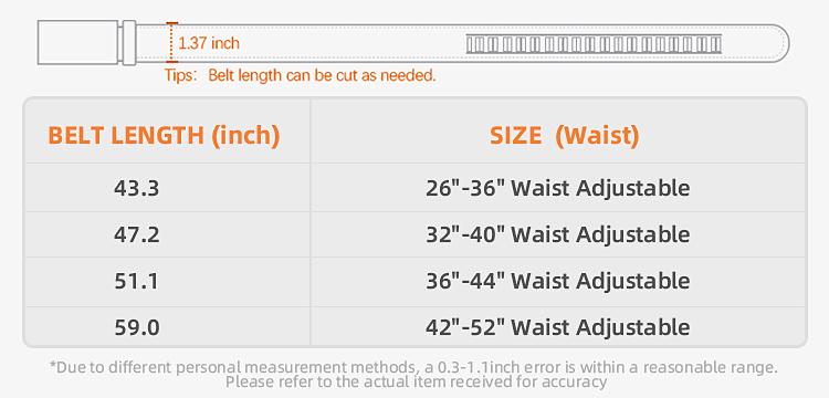 Mens Ratchet Belt Leather 1 3/8" Adjustable Belts for Mens Dress Casual Jeans Comfort Trim to Fit for Men's Wear Gift Outdoorfun Automatic Buckle