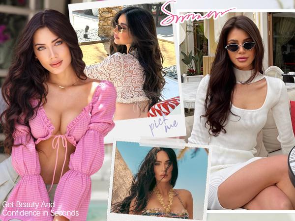 [ Kookastyle ]Straight Real Human Hair Clip in Hair Extensions,18 Inch Dark Brown Hair Extensions Clip ins for Daily Use Soft Silky Straight Human Hair Extensions for Fashion Women(Dark Brown 7pcs 120g)