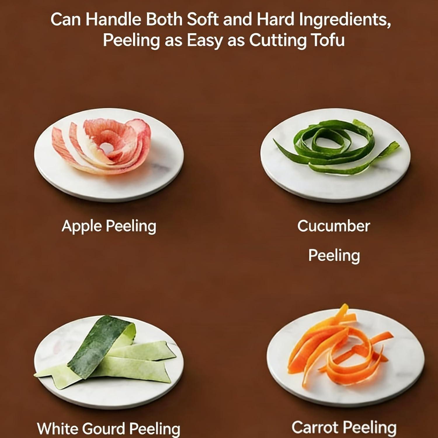 1/2/3 PCS Vegetable Peeler with Wooden Handle and Bottle Opener, Peeling, Zero Snag Wooden Peeler, Zero Snag Wooden Kitchen Tool, Multi-Functional Vegetable Peeler for Kitchen, Non-Slip Fruit Peeler with Wooden Handle for Apple, Potato