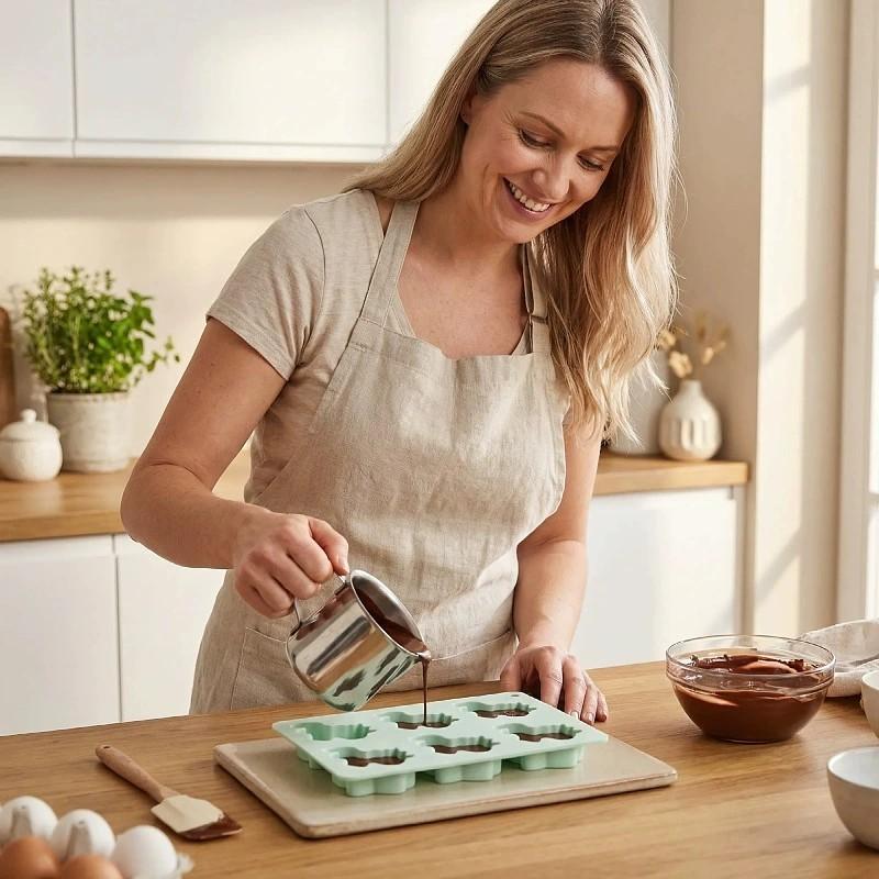 1pc Creative Horse Shape Ice Cube Tray, Multi-Functional Silicone Mold, Chocolate Cake Mold, Summer Cooling Kitchen Utensil