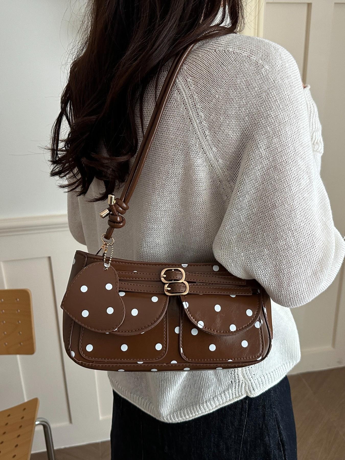 Women's Fashion PU Handbag, Large Capacity Crossbody Bag, Zip Closure, Perfect for Office, Travel, Outdoor Activities, Ideal Gift