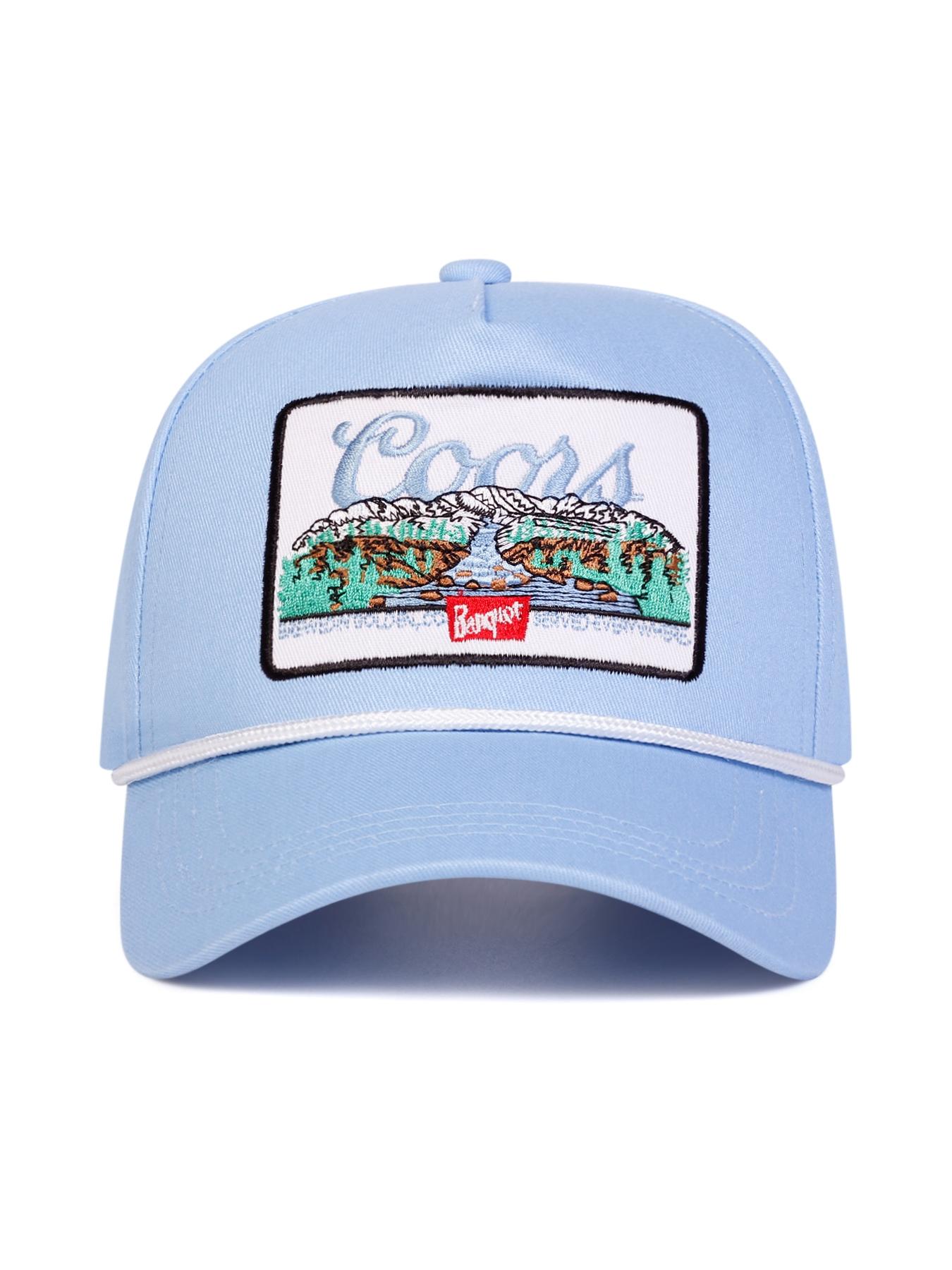 Unisex La Letter Baseball Cap, Adjustable Fitted Sun Protection Hat, Casual Outdoor Travel Beach Vacation Headwear for Men Women, High Quality Hat