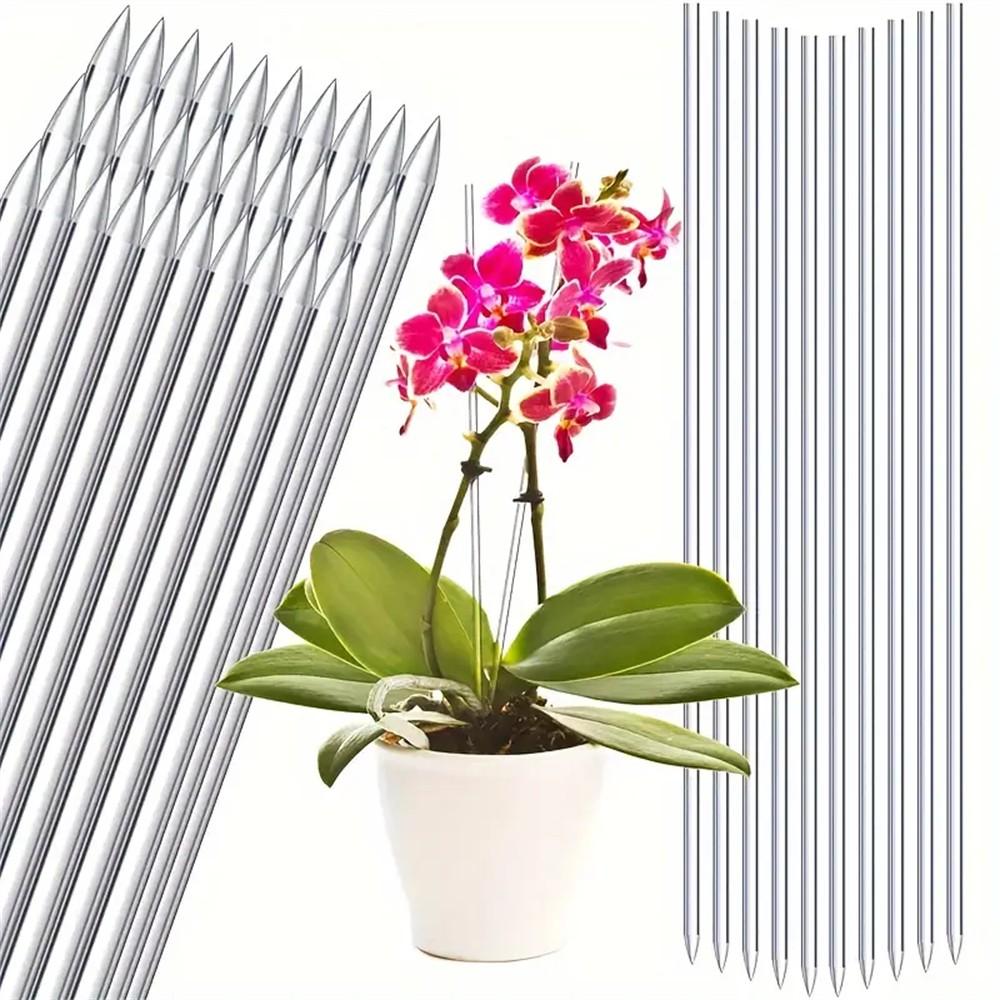 Transparent Acrylic Plant Stakes/garden Stakes for Orchids and Potted Plants, Supports Vine Growth, Durable Gardening Tool