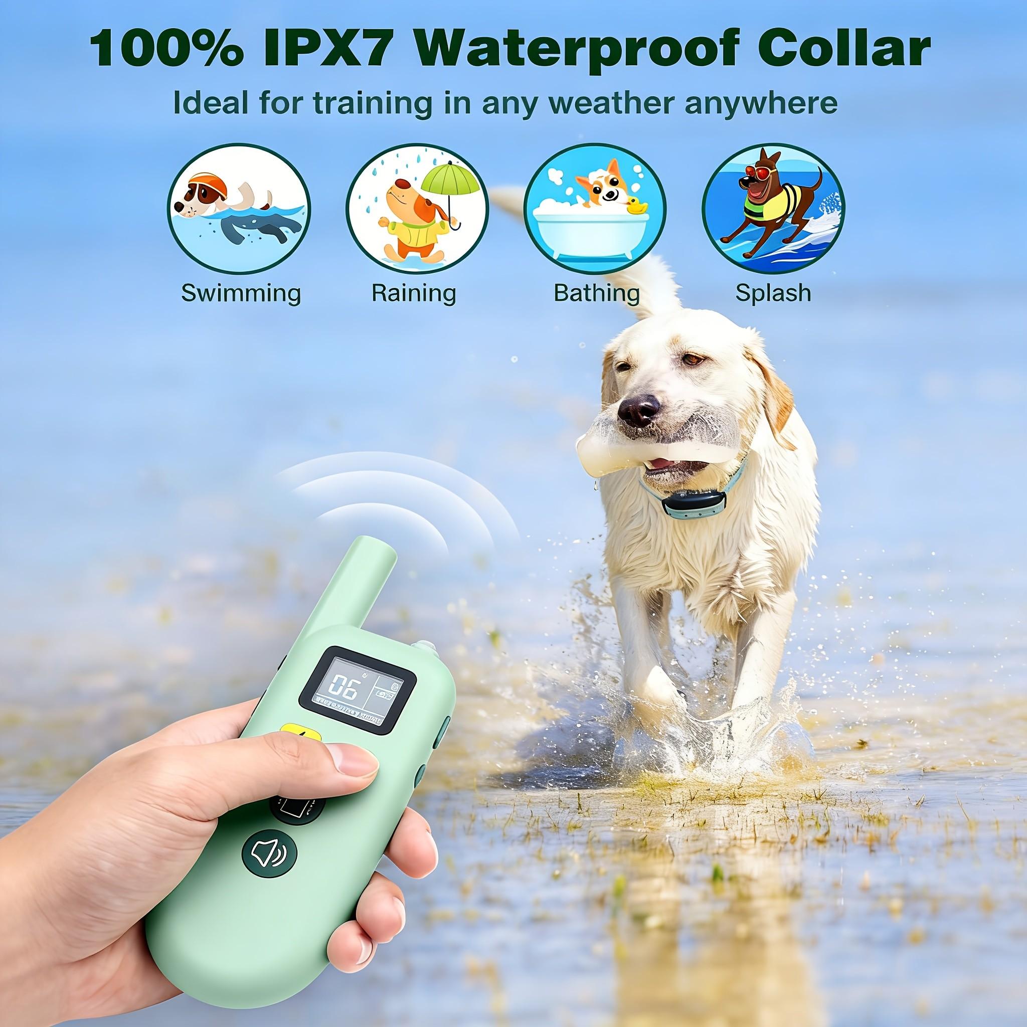 Dog Shock Collar for 2 Dogs, 3300ft Training Collar with Remote, 3 Modes: Beep, Shock, Rechargeable, Adjustable, for Medium Large Dogs (20-150lbs)