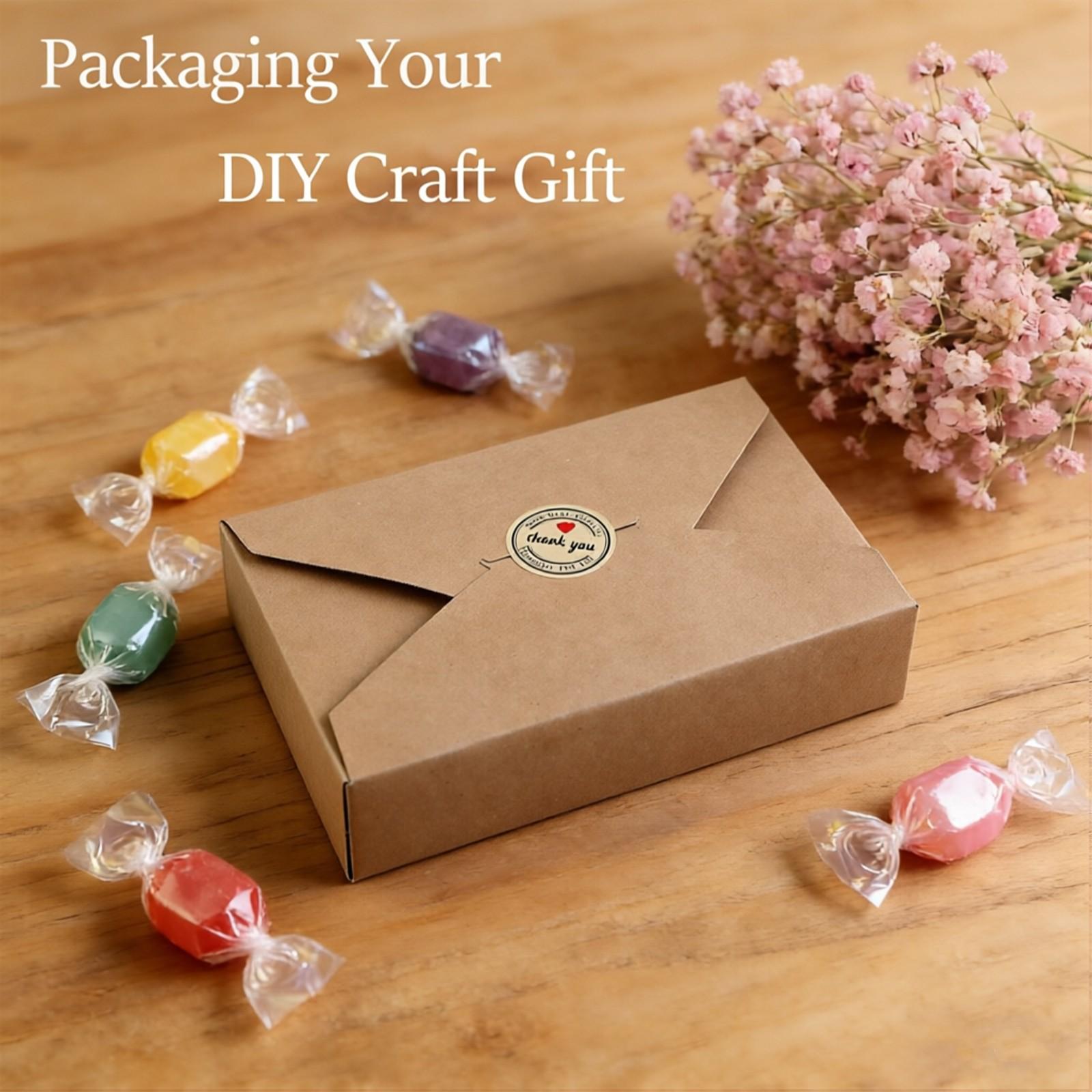 Gift Boxes 7.6'x4.92'x1.6' Bridesmaid Proposal Box for Wedding, Packaging, Present, Birthday, Cupcake Boxes