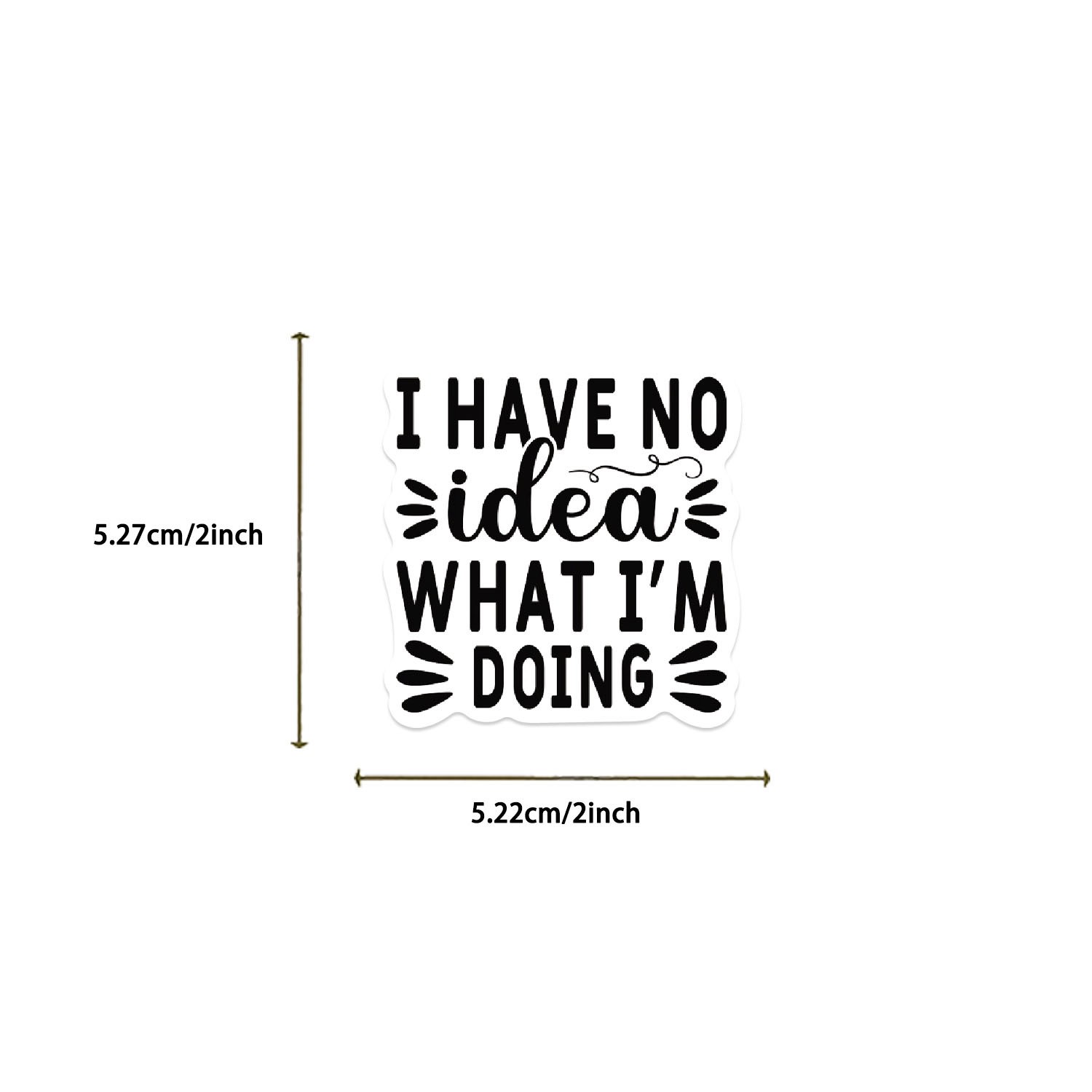 Funny Sarcastic Meme Stickers (50Pcs) - Cute Cartoon Waterproof Vinyl Decals, Ideal for Phone Cases, Skateboards, Guitars, Helmets & DIY Crafts, Great for Holiday & Birthday Gifts