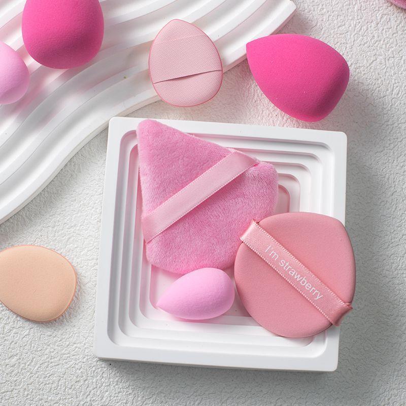 Full Set Makeup Sponges & Puffs Combo, Sponge Kit, Multi-Texture (velvet & Skin-Friendly) Blending Setting Tools, Vegan Cruelty-Free Beauty Tools