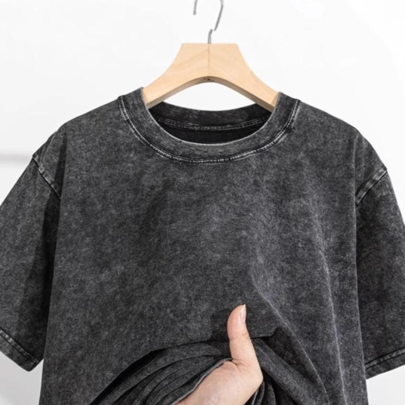 Vintage Washed Black Modelo Graphic T-Shirt Unisex, Retro Distressed Oversized Crew Neck Short Sleeve Tee, Western Cowboy UFO Abduction Print Cerveza Beer Streetwear Casual Top for Men Women, Outdoor Daily Wear