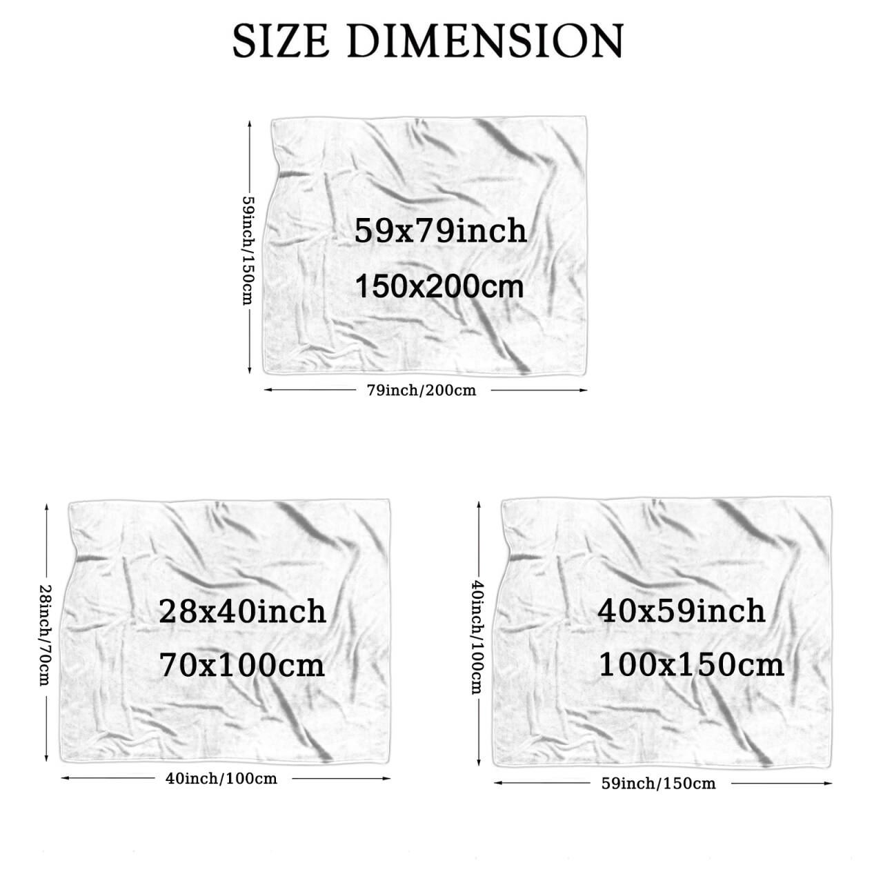 Blessing printed pattern blanket, suitable for all seasons, suitable for beds, sofas, cars, room decorations, and gifts, suitable for children or adults
