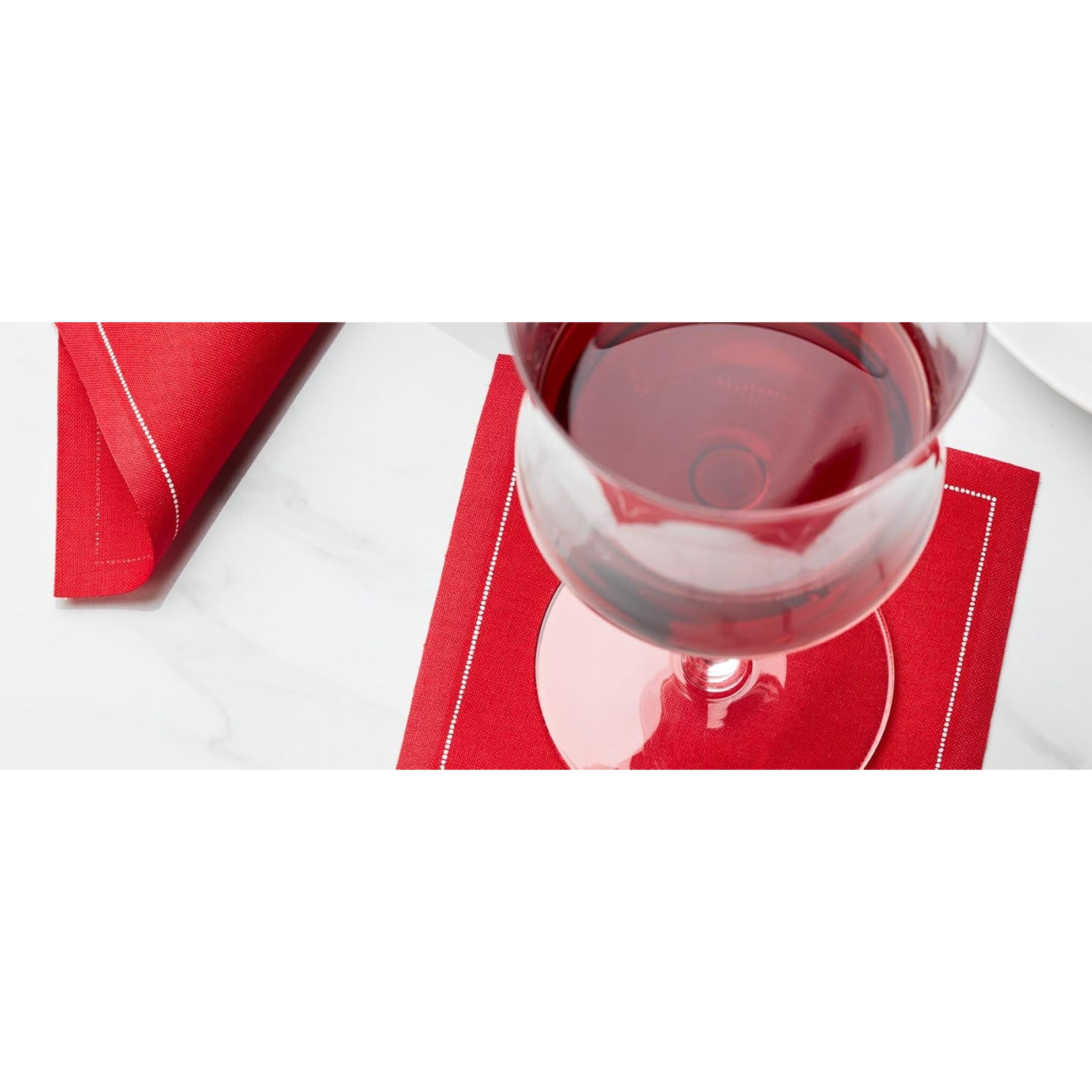 Cotton Cocktail Napkin, 50 units per roll, 4.5 x 4.5-Inch, Sand