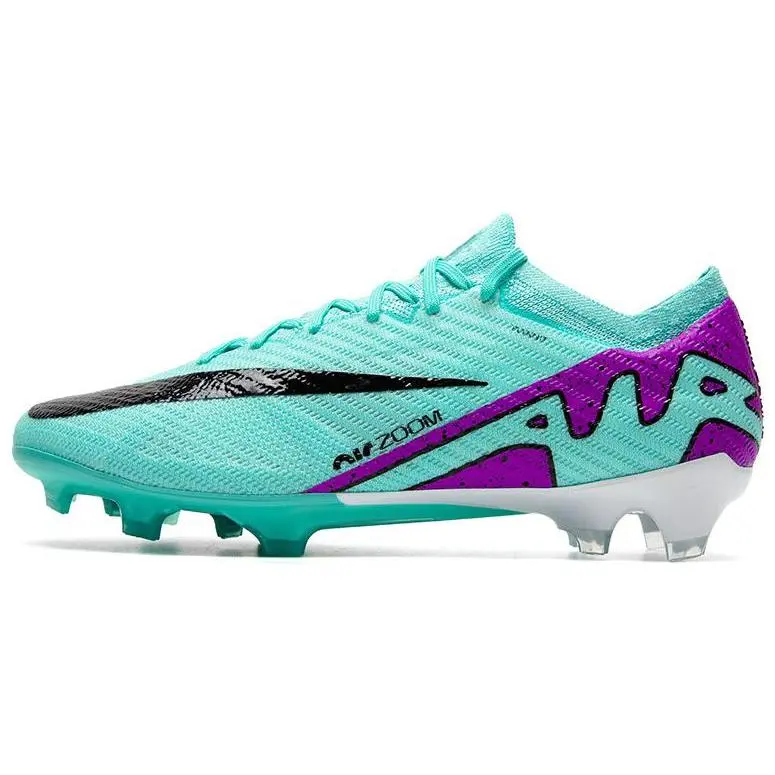 Nike Mercurial Vapor 15 Elite FG Soccer Cleats for Men and Women – Premium Synthetic Upper, Aggressive Rubber Studs for Natural Grass Verifiable, with credentials and supporting global authentication