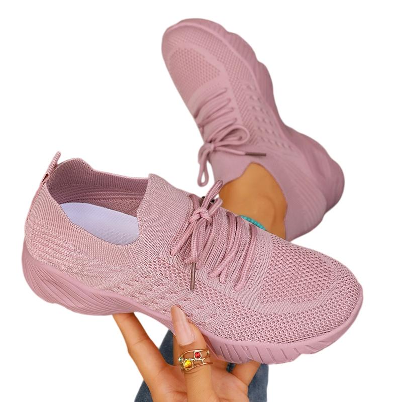 Women's Athletic Fashion Trainers 2026, Lightweight Breathable Casual Sneakers, Thick Sole Retro Walking Shoes for Women, Fall Shoes Women, Wide Toe Box All-Day Comfort for Work School Travel, US 5-11