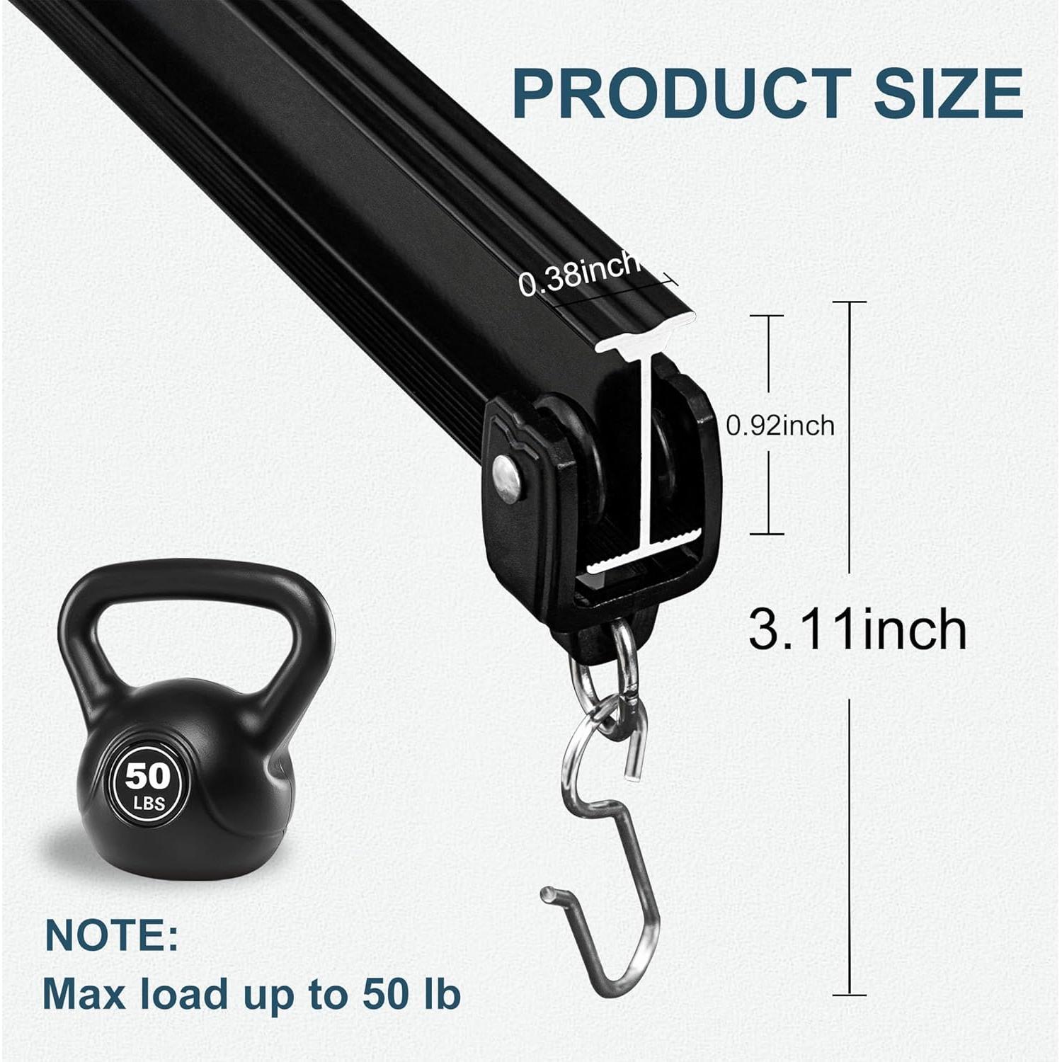 Flexible Ceiling Curtains Track, Bendable Ceiling Mount Curtain Track for Room Divider, Curtain Tracks Rail with Hooks Set for Window RV Shower Outdoor , Black 3-9ft Flexible Ceiling Curtains Track, Bendable Ceiling Mount Curtain Track for Room Divider, Curtain Tracks Rail with Hooks Set for Window RV Shower Outdoor , Black 3-9ft