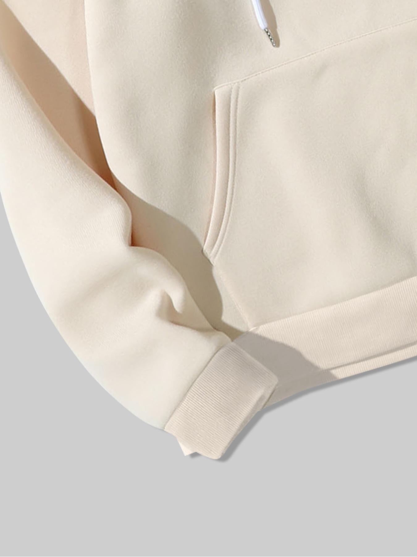 Vintage American Gold Tonic Cocktail Print Hoodie with Letter and Lime Ice Handdrawn Design, Soft Thick Fleece, Loose Fit Casual Sweatshirt for Trendy Daywear and Casual Outings