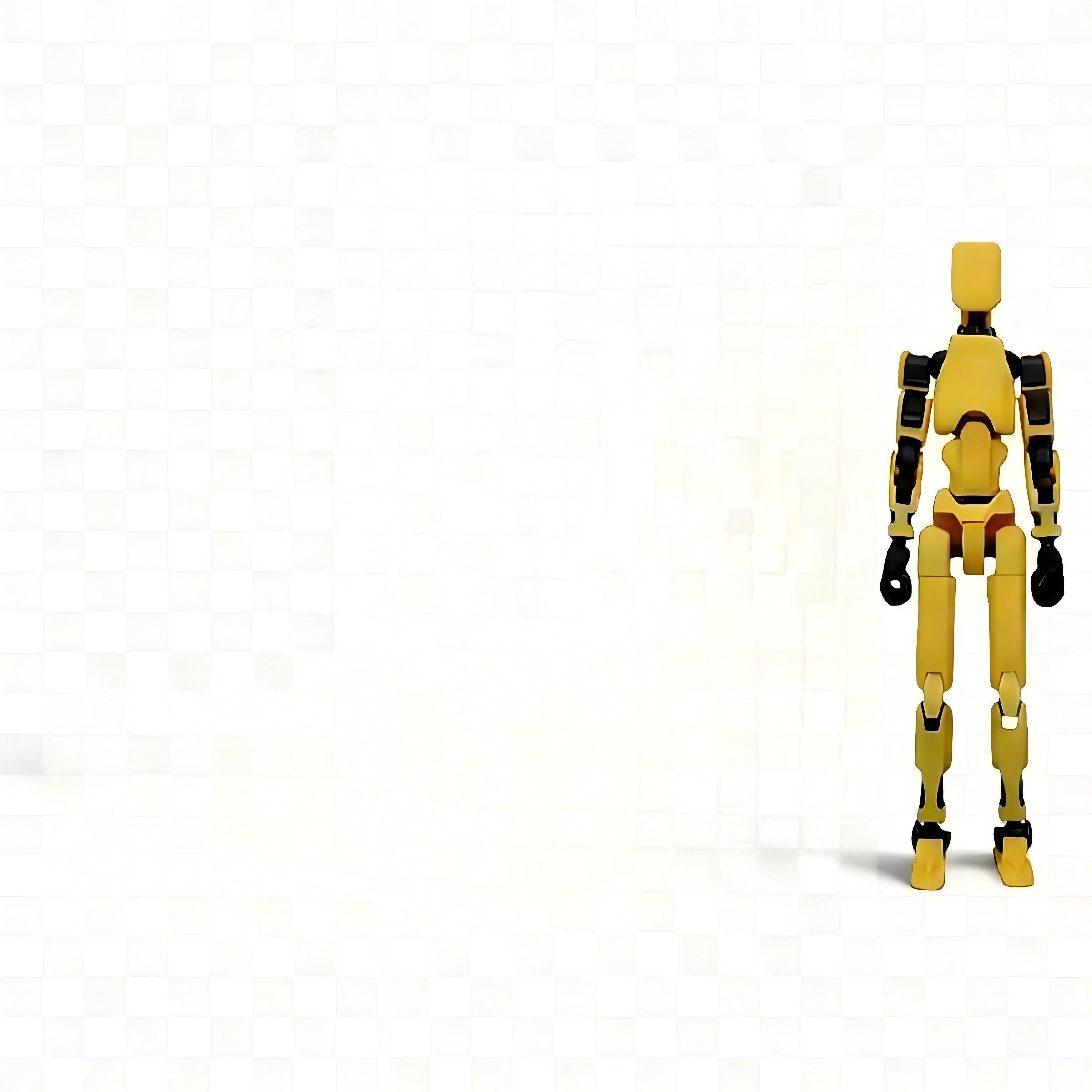 Lucky 13 Action Figure with Weapon Accessories, Desktop Decor, Stress Relief Toy for Kids and Adults, Model C1