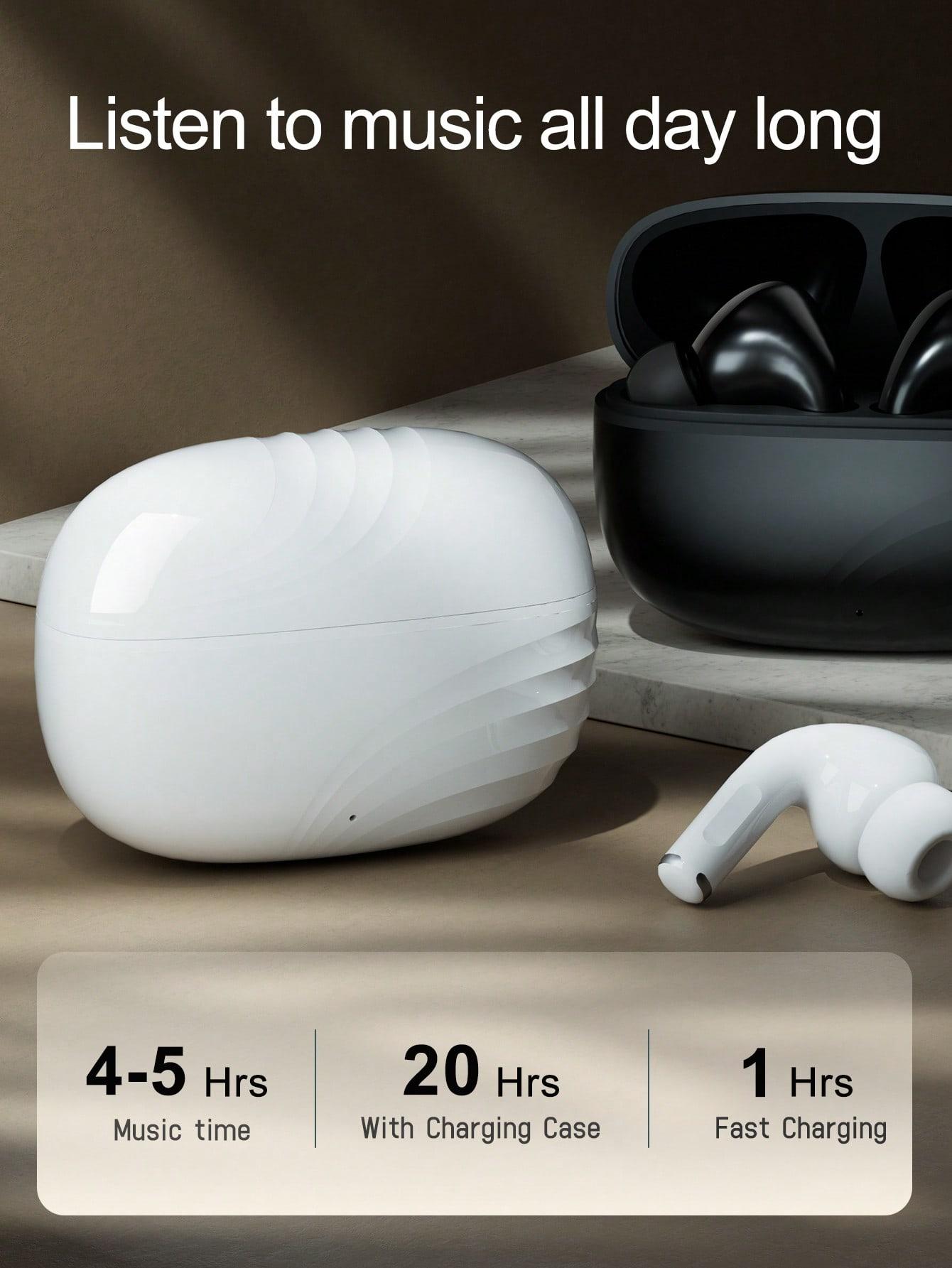 Wireless Noise Cancelling Headphones, HiFi Lossless Sound, Long Lasting Battery, Bluetooth-compatible Sports Compatible Office Earbuds