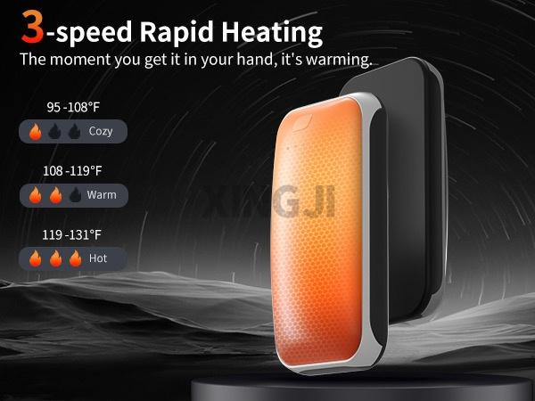 Hand Warmers Rechargeable 2 Pack, Electric Hand Warmers, Fast Heating, Portable Pocket Heater, 2 in 1 Quick Charge Hand Warmer for Outdoor Indoor, Warmer Gift for Christmas, Golf, Camping #GLOBAL PICKS Hand Warmers Rechargeable 2 Pack, Electric Hand Warmers, Fast Heating, Portable Pocket Heater, 2 in 1 Quick Charge Hand Warmer for Outdoor Indoor, Warmer Gift for Christmas, Golf, Camping #GLOBAL PICKS