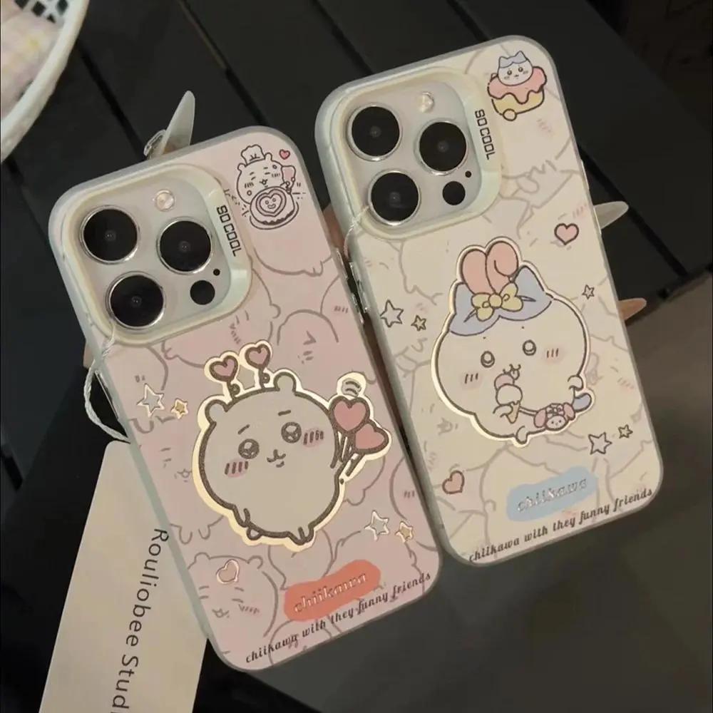 Chiikawa Phone Case For iPhone 17 Promax 16 15 14 13 12 11 Plus Pro Max 17Air and Samsung S26 S25 S24 S23 S22 S21 FE Plus Ultra - Anti Drop Full Perfect Aesthetic Printed Soft TPU Case, Protection, Wireless, Resistance