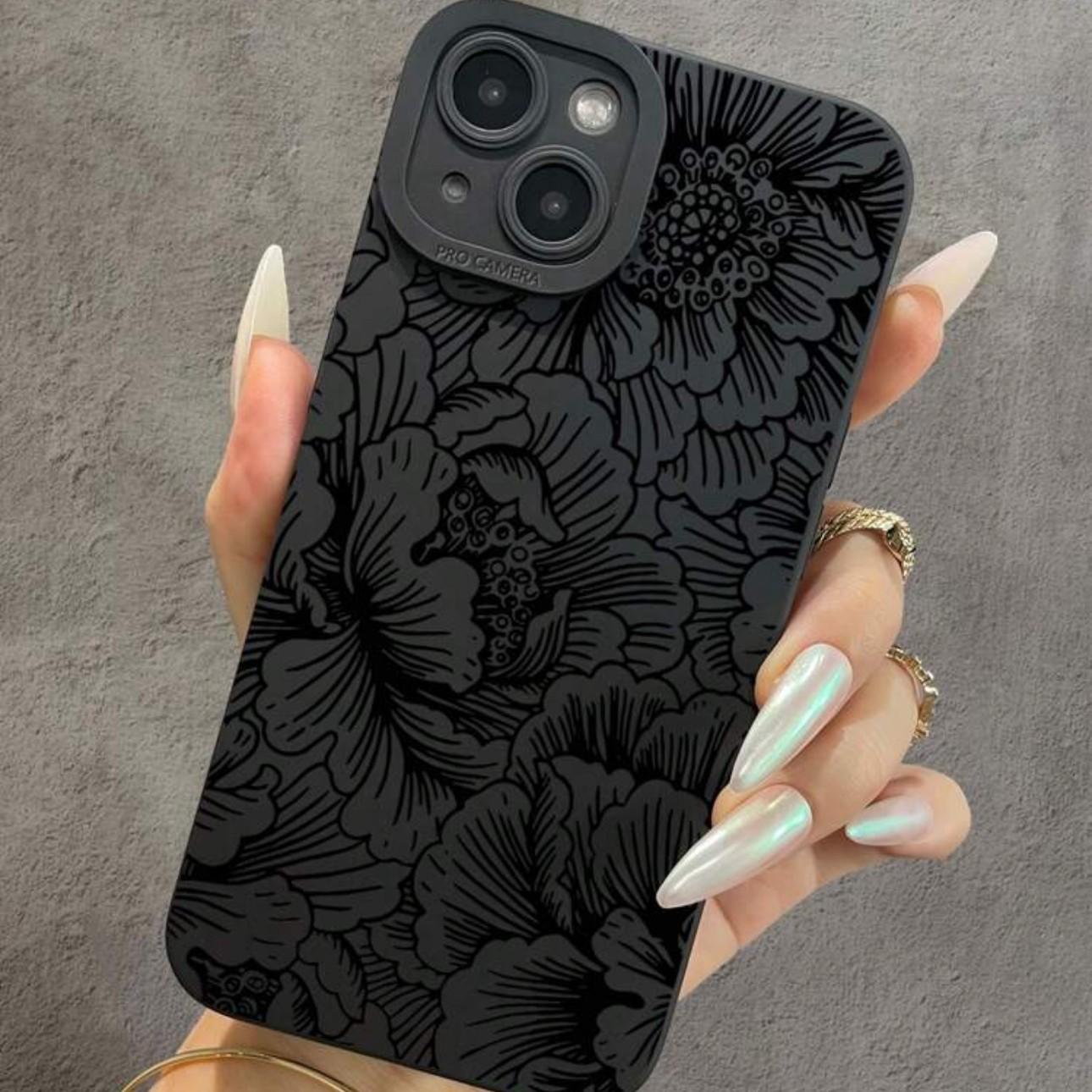 Floral Phone Case, Valentine's Day Gift, Anti-Drop Wear-Resistant Fashionable Durable Protection, Fits Multiple Models