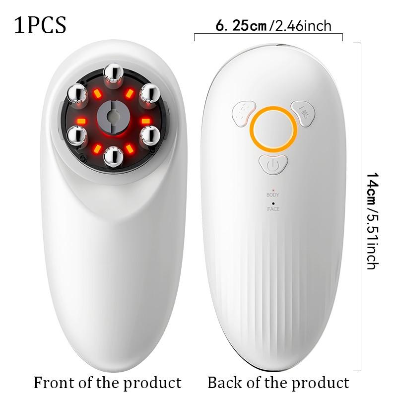 4 in 1 Smart Body Sculpting Machine-Lymphatic Drainage Massager, Body Care Tool, Body Care with 4 Adjustable Functions: Heating,Cupping,Red Light & EMS Massage for Belly, Waist, Arms, Legs, Tightens Skin Gift, Stomach Body Sculpting Tool