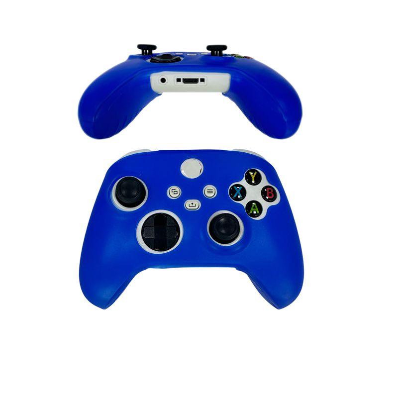 1PCS, XBOX series X controller silicone protective cover, suitable for XBOX controller, +2 button caps, non-slip and anti-fall, game handle accessories, Console Accessory, enhance the gaming experience