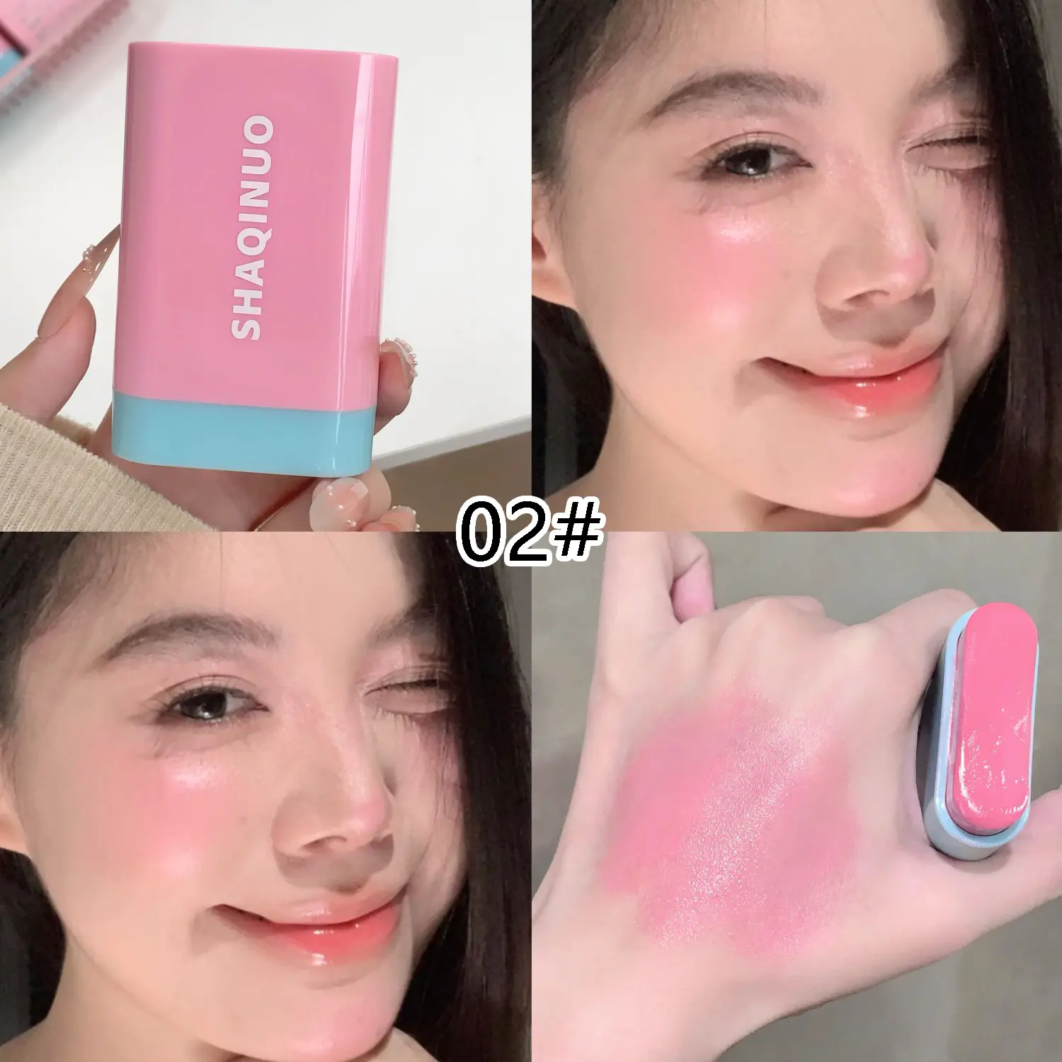 02# Light Peach Nude Pink