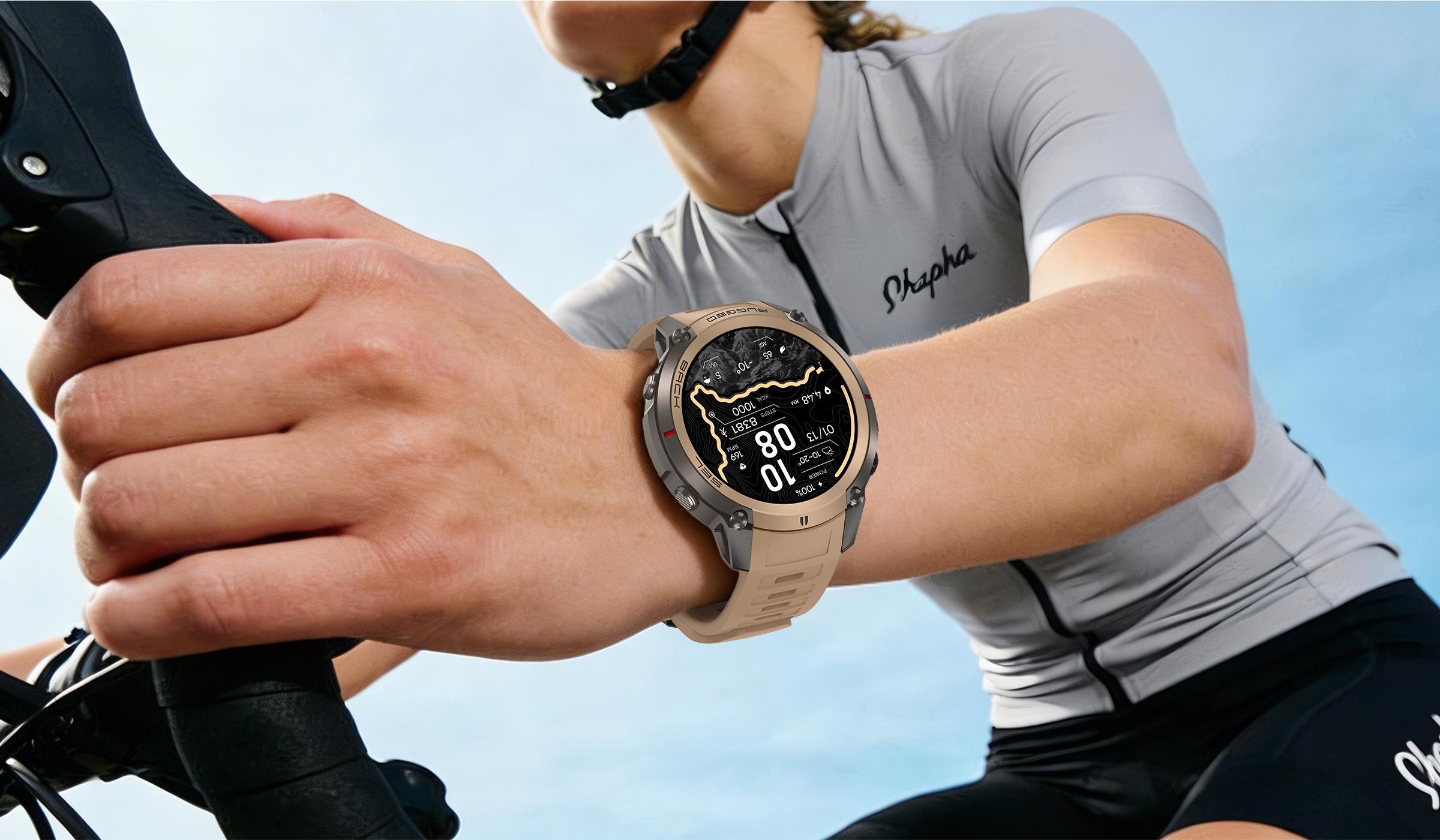 2026 New GPS Smart Watch, 1.43 Inch Amoled Screen, 5ATM Waterproof, 500mah Long Battery, Bluetooth-compatible Connectivity, Outdoor Sports, Sports Smartwatches, Built in GPS Offline Map Downloads