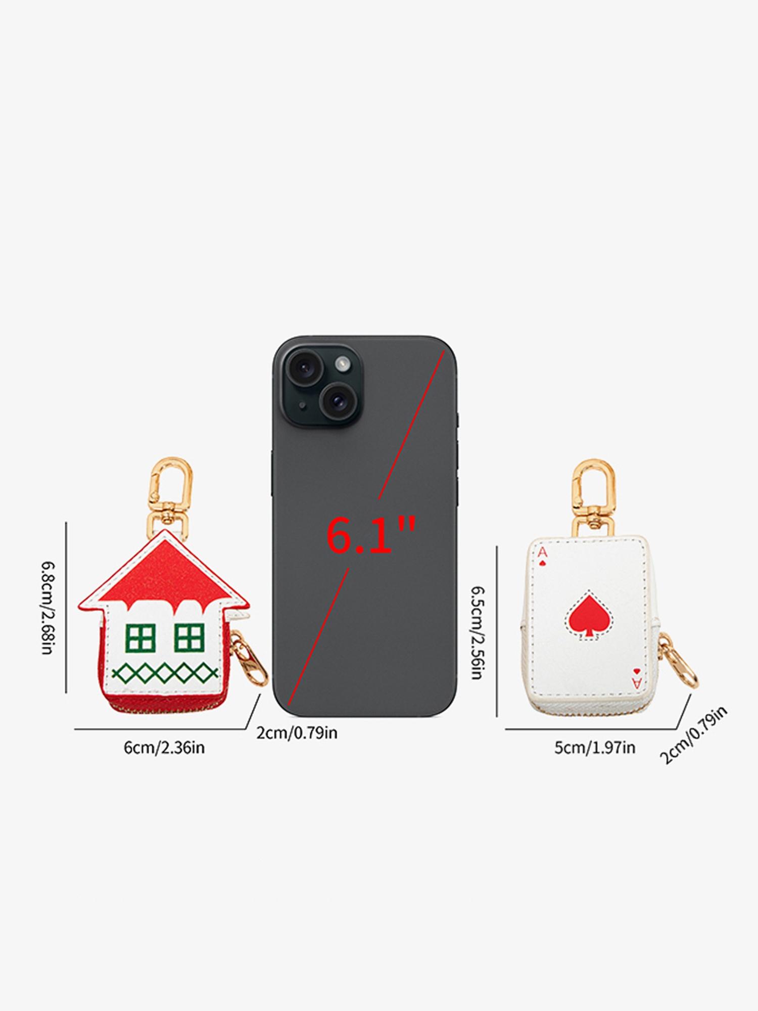 Lucky God Ace Charm, Charms for Bags, Mini Cute Bag Accessory, Fun Choice Jewelry, Unique Gift Idea for Various Occasions, Perfect Christmas & Valentine's Day Present, Bag Charm Keychain