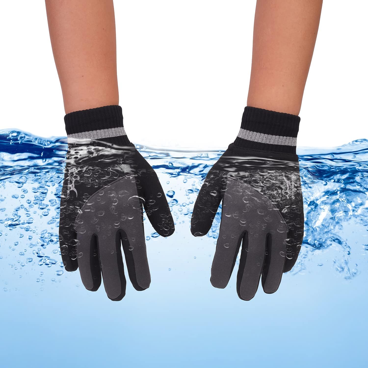 Winter Gloves for Men |  Screen Compatible |  for Running, Cycling, Hiking in Cold Weather