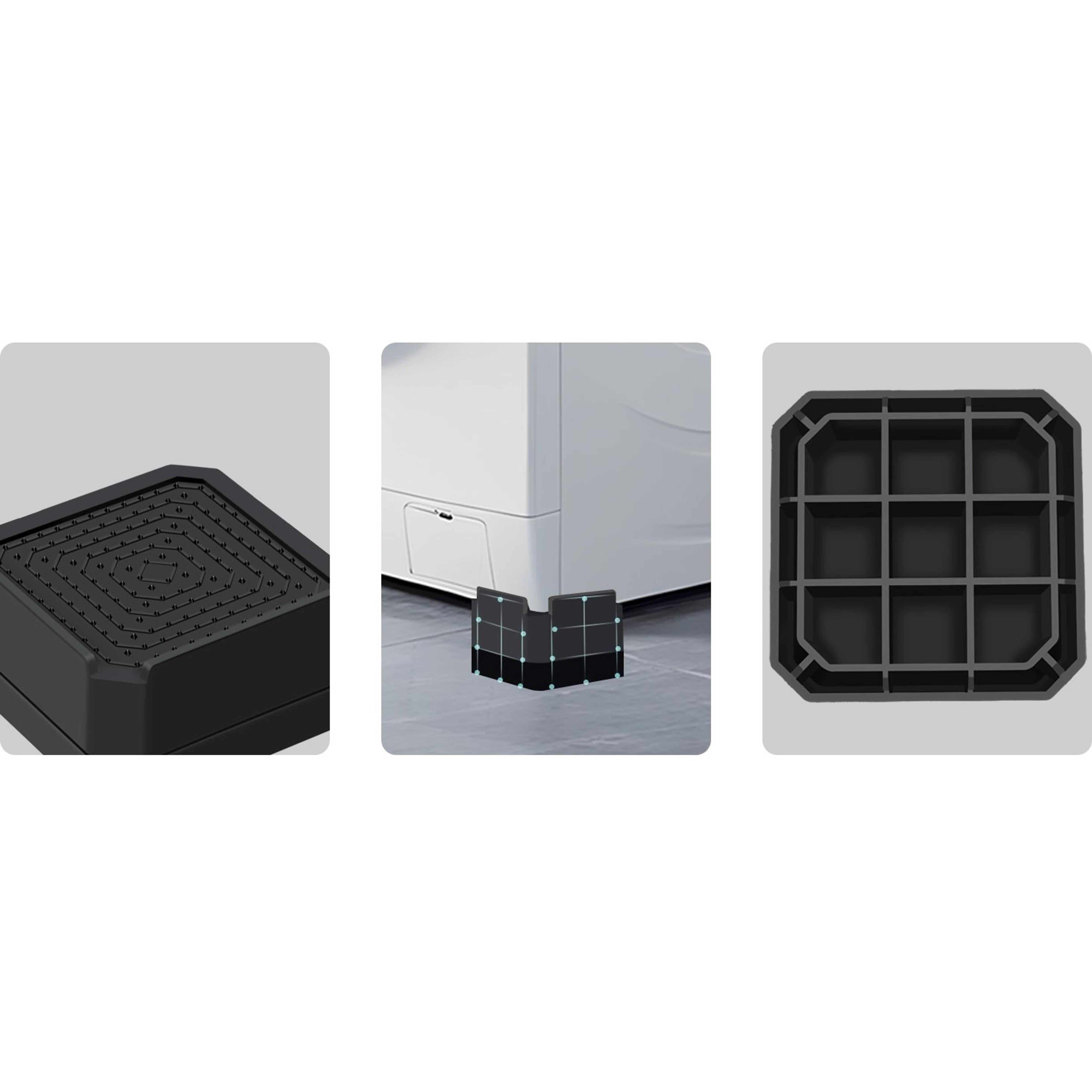 Bed Risers and Furniture Risers, Heavy Duty Adjustable Lifting Blocks for Couches, Desks, and Chairs, Elevates 1.5 or 3 Inches, Holds up to 4000 lbs (Black) Bed Risers and Furniture Risers, Heavy Duty Adjustable Lifting Blocks for Couches, Desks, and Chairs, Elevates 1.5 or 3 Inches, Holds up to 4000 lbs (Black)