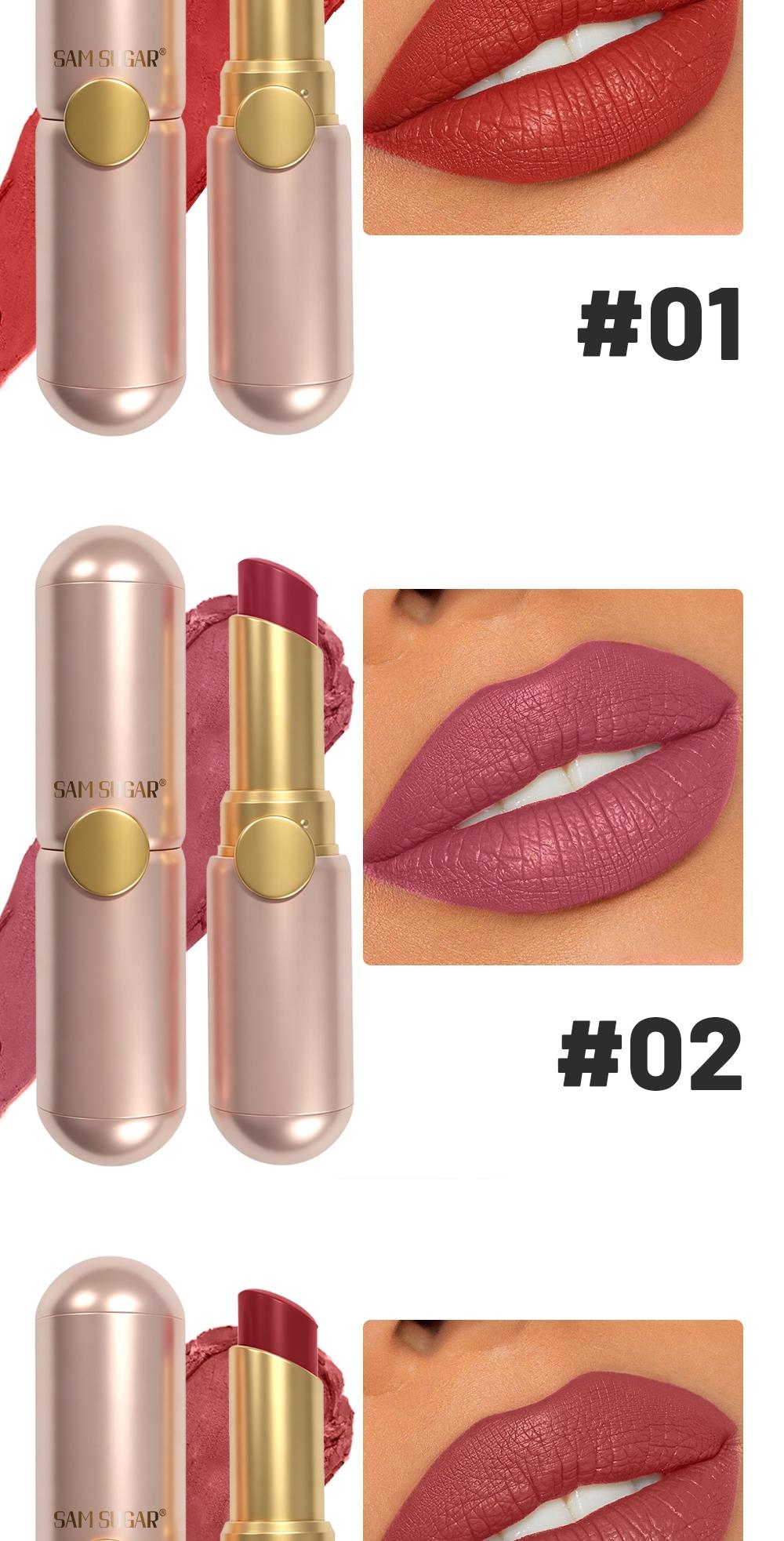 Durable matte lip gloss, waterproof and easy to apply velvet longlasting matte lip gloss, Long Lasting Lipstick