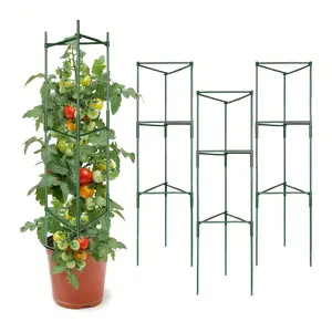 Tomato cage, plant cage, gardening support pile, vegetable vine climbing frame, plant support frame, Garden Obelisk Trellis